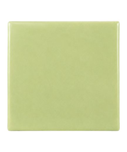 CHAMOTTE LINEAR – OLIVINE – Pale Lime – 10×10