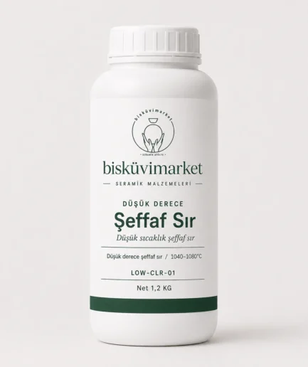 Düşük Derece Şeffaf Sır