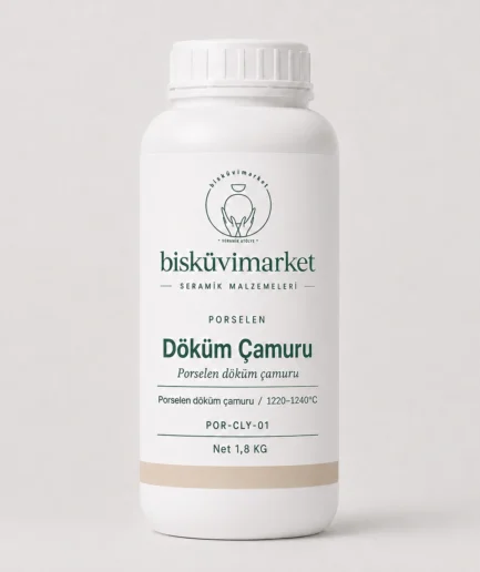 Porselen Döküm Çamuru