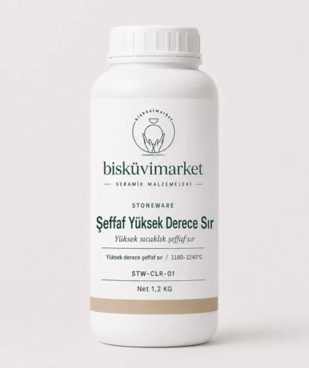 Şeffaf Yüksek Derece Sır